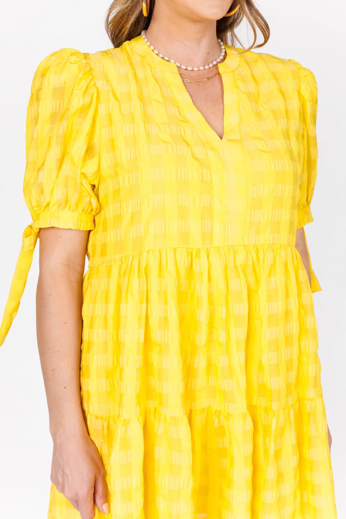 Mya Dress- Yellow | Avara
