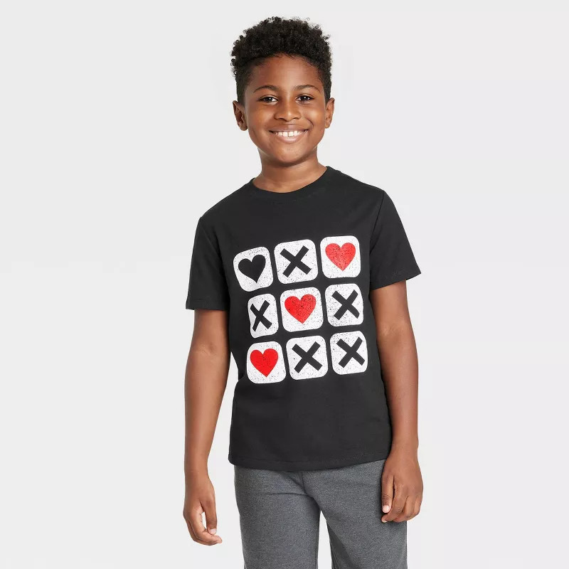Boys' Valentine's Day Short Sleeve Graphic T-Shirt - Cat & Jack™ | Target