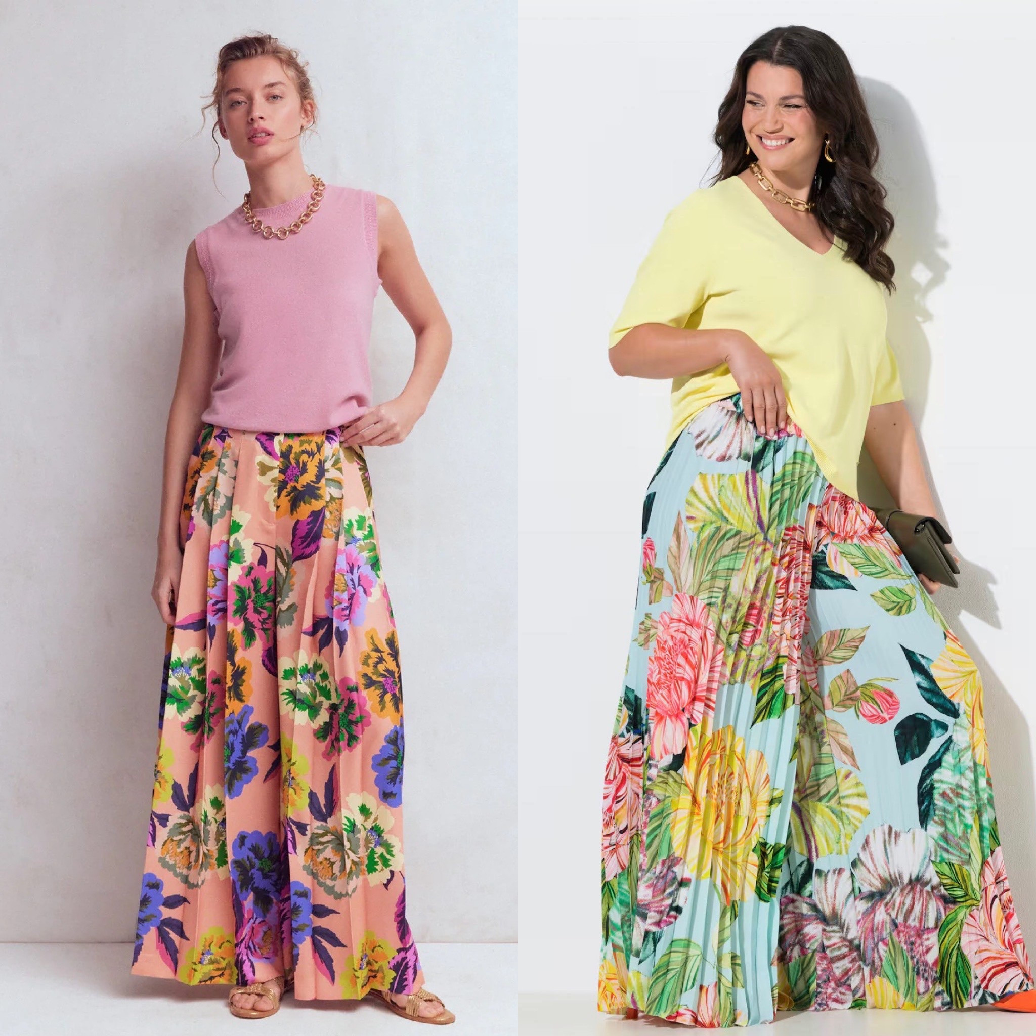 Fun floral pants for a bold statement 

#LTKootd #LTKPlusSize #LTKMidsize