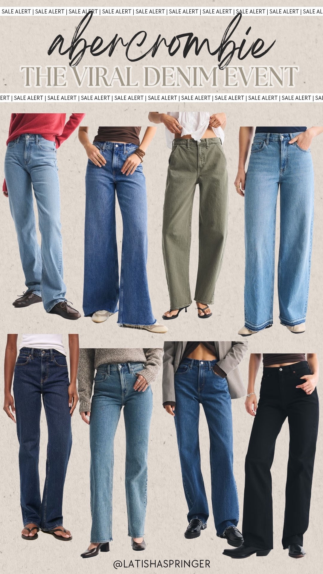 The Abercrombie viral denim event is here! 25-40% off all denim!

#abercrombie

Abercrombie denim event. Trendy denim. Flattering jeans. Trendy wide leg jeans  

#LTKootd #LTKSaleAlert #LTKSeasonal