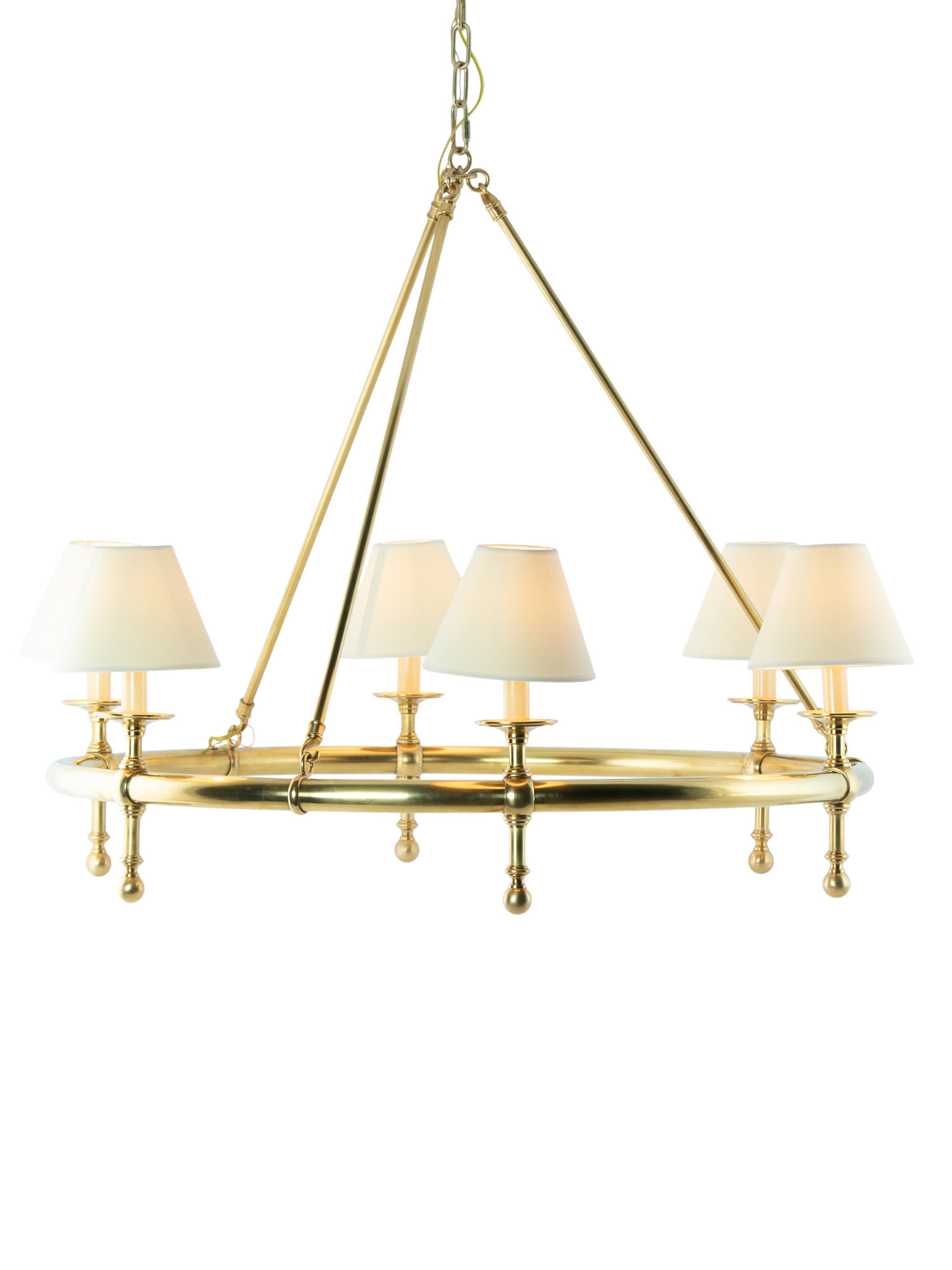 28x38.5 Classic Ring Hand Rubbed Finish Chandelier | TJ Maxx