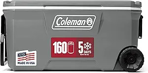 Coleman Classic Series Insulated Portable Rolling Cooler with Wheels, Leak-Resistant Outdoor Hard... | Amazon (US)