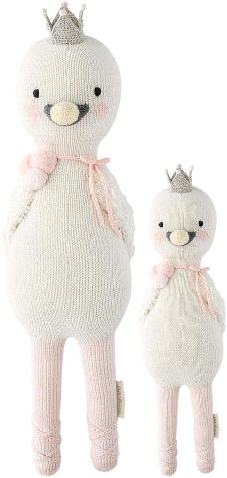 CUDDLE + KIND Harlow The Swan Little 13" Hand-Knit Doll – 1 Doll = 10 Meals, Fair Trade, Heirlo... | Amazon (US)