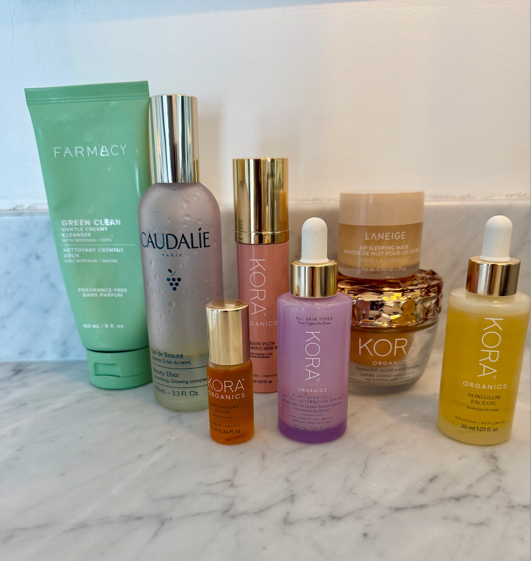 All my facial morning products… 🫶🏼 

 #LTKBeauty