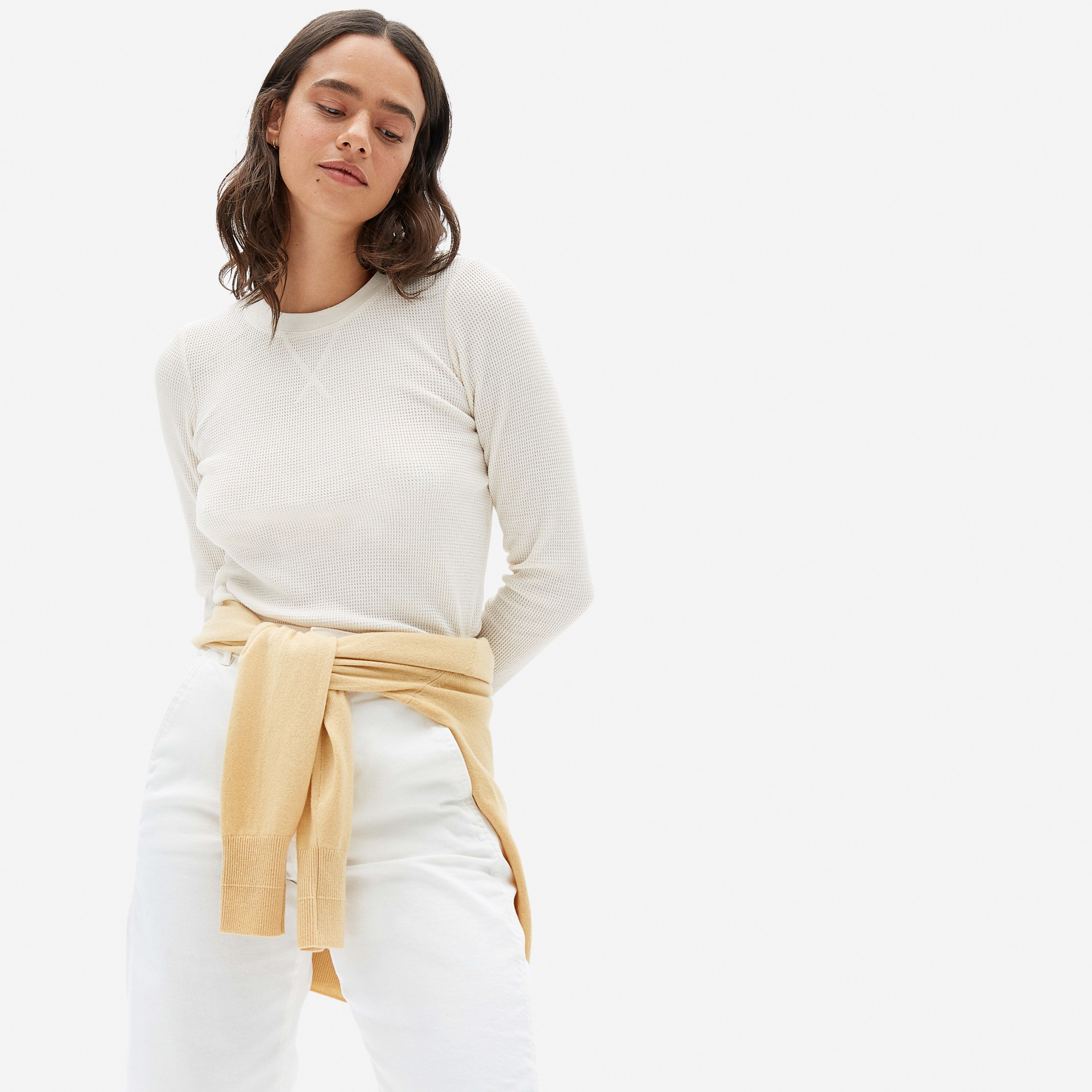 The Organic Cotton Waffle Tee | Everlane