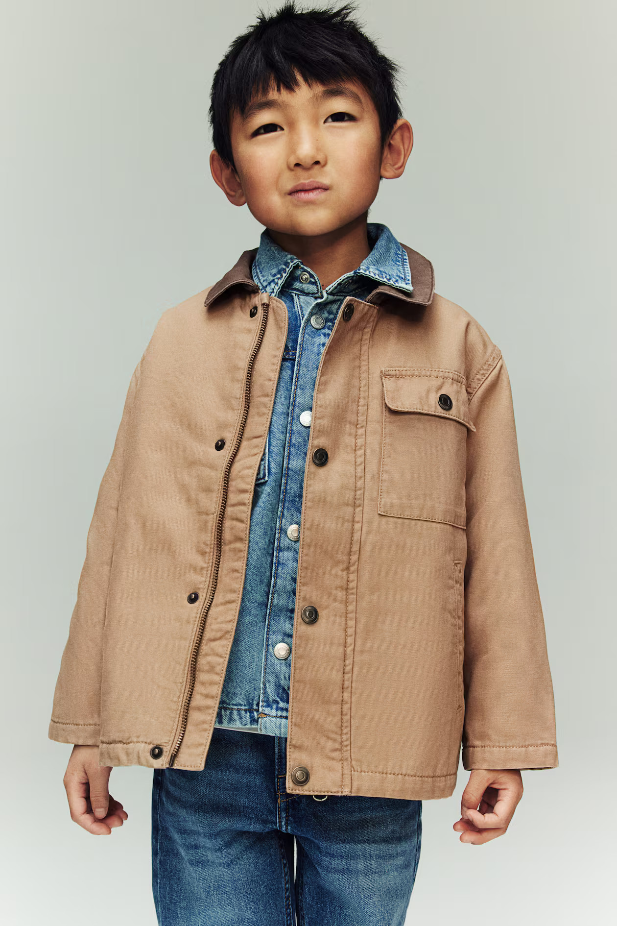 Padded Canvas Jacket | H&M (US + CA)