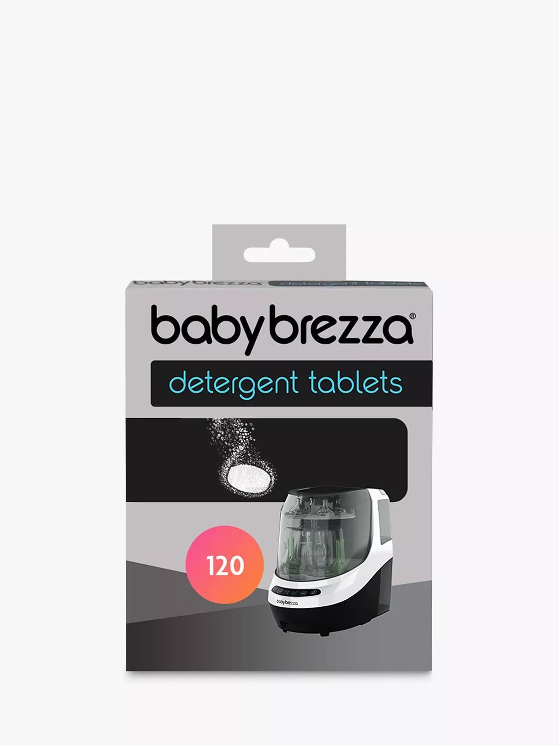 Baby BrezzaBottle Washer Pro Detergent Tablets, Pack of 120 Tablets | John Lewis (UK)