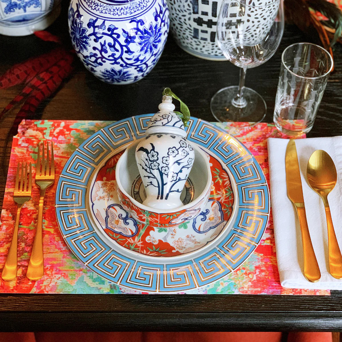 24 Paper Placemats - Bisnagar | SmithHönig