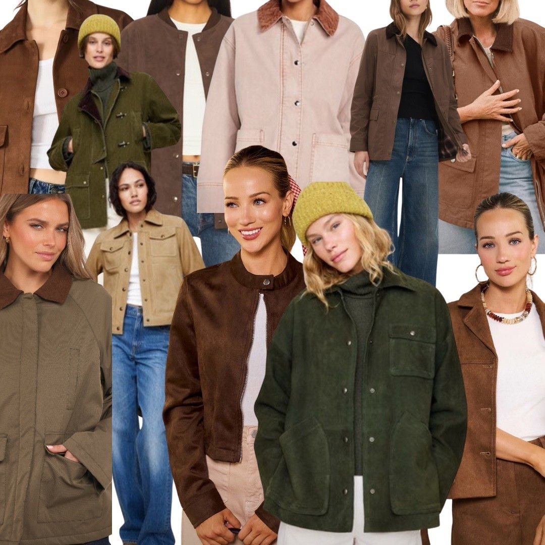Fall jackets. Barn jackets. Chore jacket. Suede jacket 

#LTKSeasonal