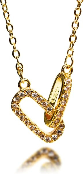 Dainty Gold Necklace For Women, Trending 18K Gold Plated Delicate Non Tarnish Jewelry Pendant, Si... | Amazon (US)