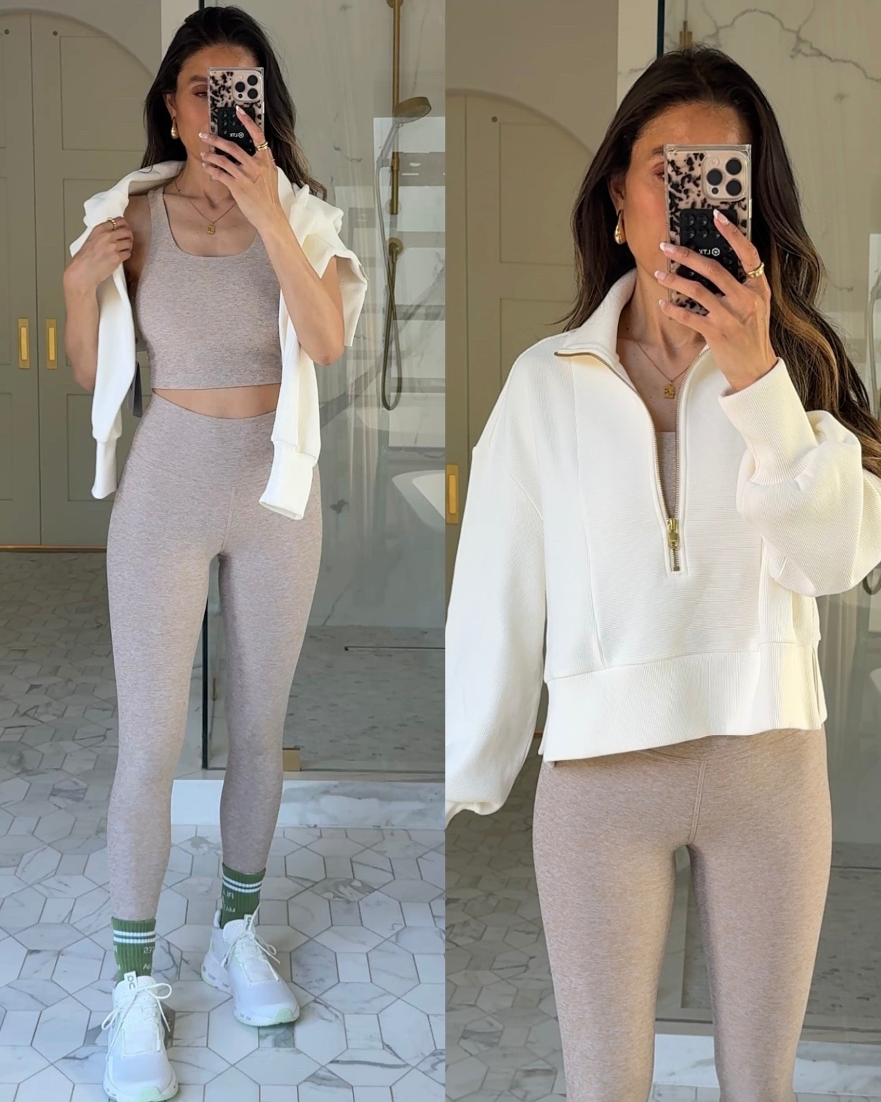 Shop my Nsale outfit! Wearing Small in tank top and sweater, XS in leggings, and 8 in sneakers! Xo!

#LTKSaleAlert #LTKFindsUnder100 #LTKFindsUnder50