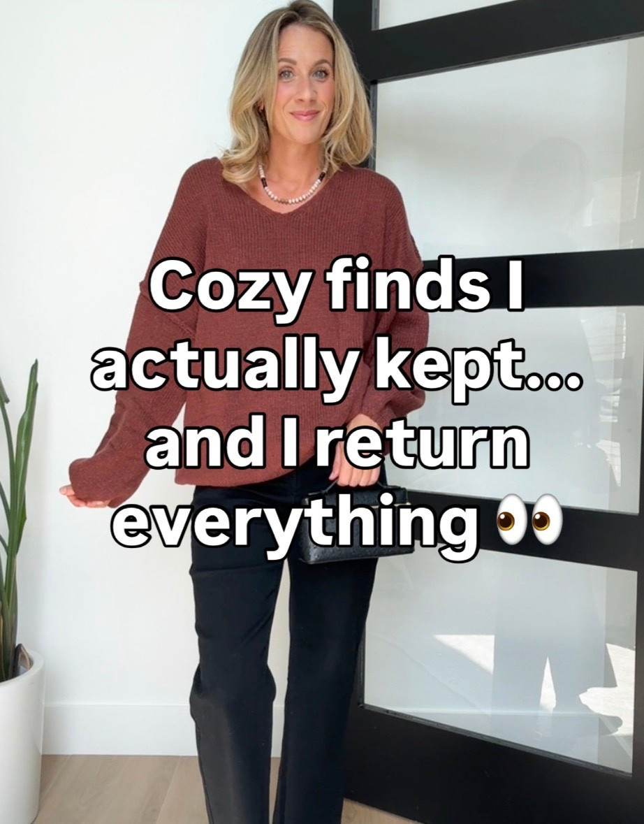 Cozy finds I actually kept 

#LTKHoliday #LTKootd #LTKdayinmylife