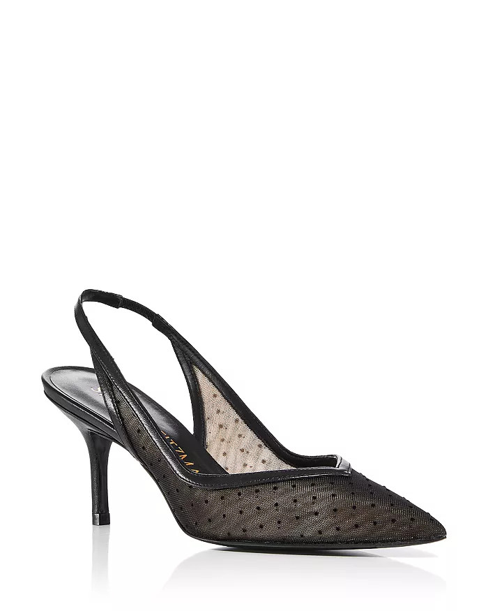Stuart Weitzman Women's Eve 75 Pointed Toe Slingback Pumps   Shoes - Bloomingdale's | Bloomingdale's (US)