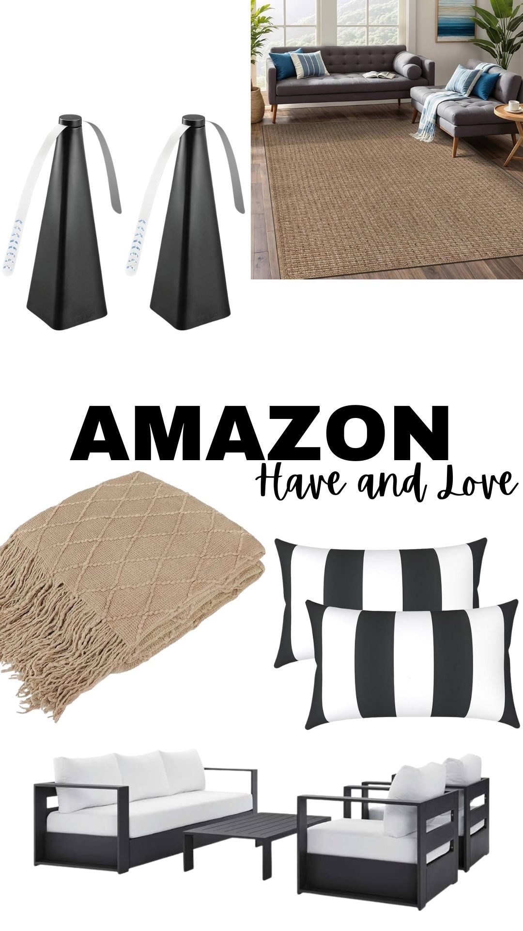 Amazon things I have and love! Our covered patio is really coming together, and perfect for outdoor entertaining!

outdoor furniture, outdoor decor, patio furniture, outdoor rugs

#LTKHome #LTKSaleAlert #LTKSeasonal