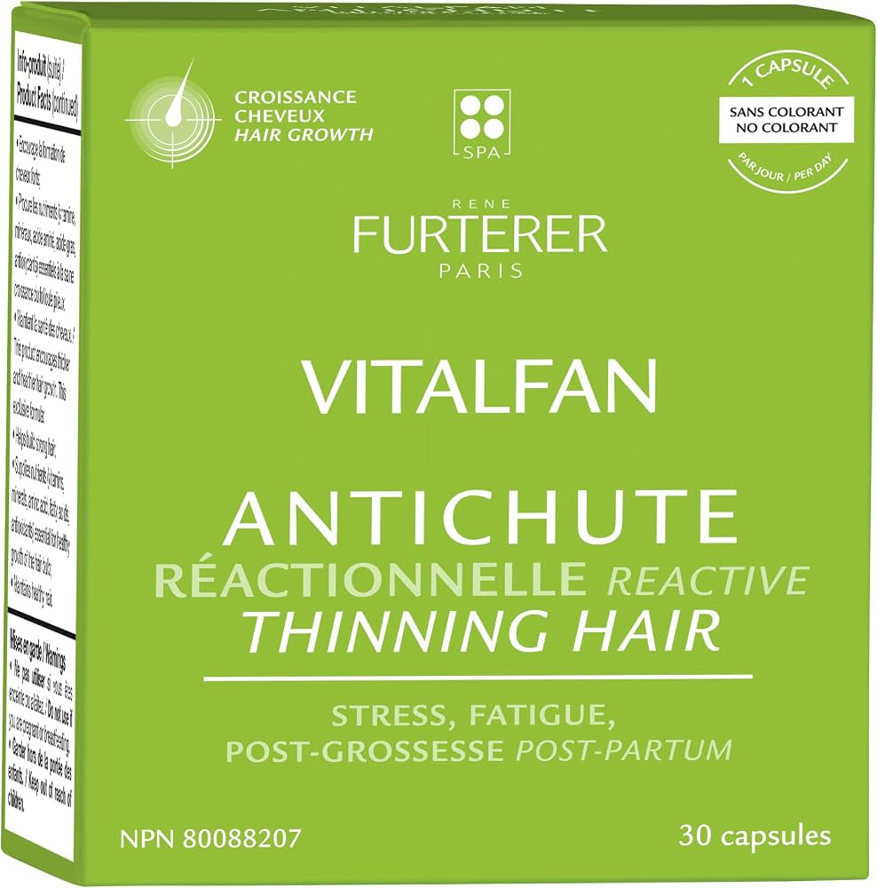 René Furterer - VITALFAN - Reactional Hair Loss- Dietary Supplement For Hair Growth, Sudden Temp... | Amazon (CA)