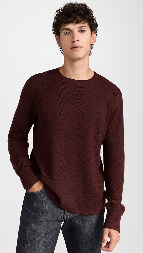 rag & bone Martin Merino Crew Tee | Shopbop | Shopbop