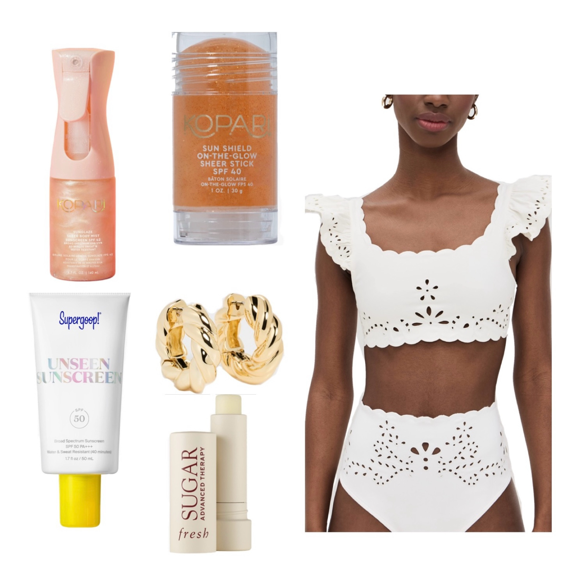 Shake off those winter blues, with new swimwear! Super cute high waisted swim set perfect for spring and summer! Also included my favorite sunscreens since skin protection is so important. I recently started using the shimmer kopari spray mist and I am obsessed! It makes sunscreen application so much easier and fun.! 


#LTKFindsUnder100 #LTKSwim #LTKGiftGuide