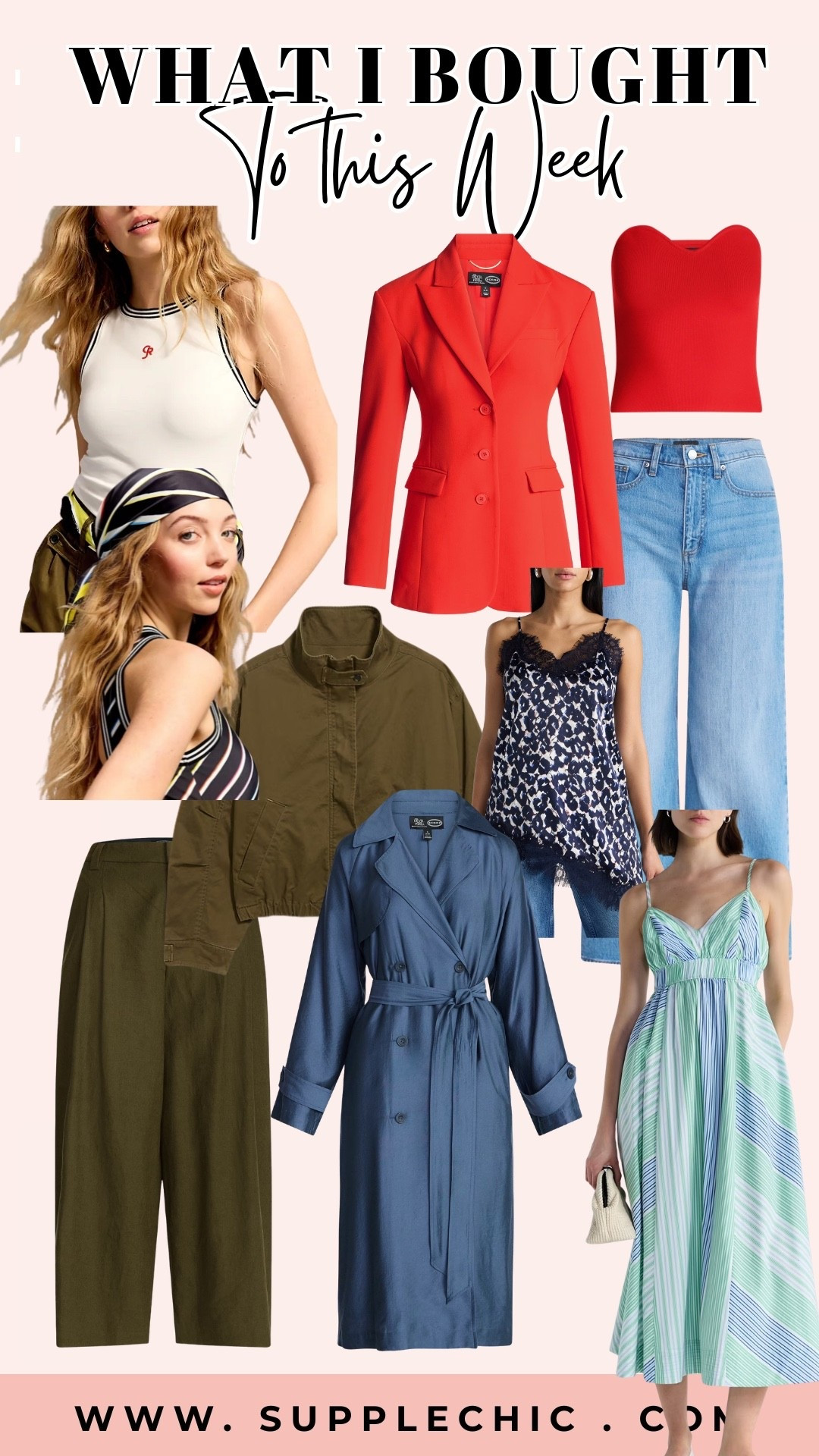 This is how I’m building my everyday wardrobe. From casual everyday looks to slightly dressed-up moments, everything here works together. #LTKFinds #WhatIBoughtThisWeek #SummerOutfits #CapsuleWardrobe #EverydayStyle #AffordableFashionFinds #OutfitInspo #WardrobeEssentials #LTKStyle #FashionHaul

#LTKootd #LTKMidsize #LTKSeasonal