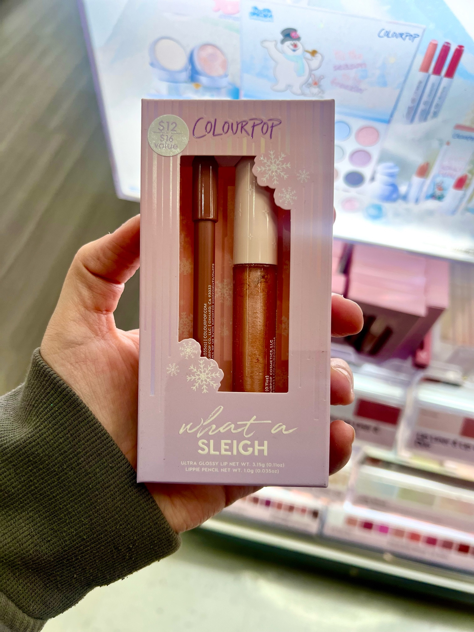 ColourPop Ultra Glossy Lip and Lippie Pencil Duo – What a Sleigh - 0.12 oz

#LTKBeauty #LTKGiftGuide #LTKHoliday