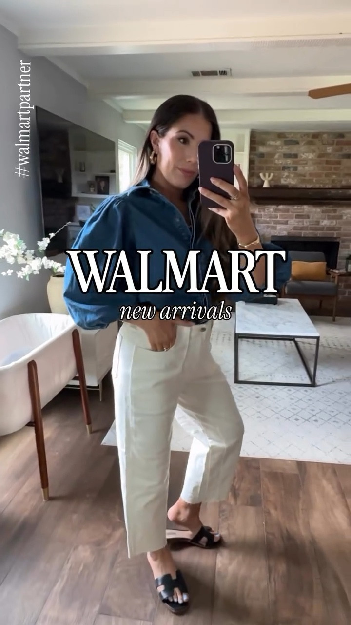 New for spring @walmartstyle 

Comment ‘SPRING’ to shop this look! I’ll also send you a link to see more Walmart fashion finds on my Walmart storefront!! 

@walmartcreator @walmart #walmartstyle #walmarthaul #walmartfashion denim shirt for women, spring jeans, spring outfit ideas, Walmart outfits for spring, Walmart spring trends