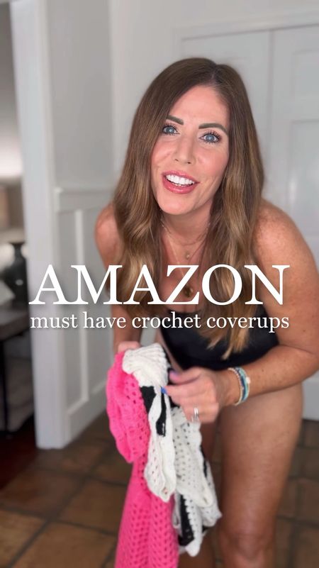 Amazon must have crochet coverups
Very comfy and great quality ! I recommend sizing up one size for a looser fit. They come in several colors and they are only $33.99.

Look for less sandals , only $29.99

Mesh tote is the best because you can easily get the sand out of it and it dries quickly.

My jewelry is from @wearethenarrative and it’s 14 karat gold and completely waterproof. You can swim in it. & show in it! ⭐️use code DELPHA20 and save 20% off your purchase!


#AmazonStyle #AmazonFinds #BeachBag #SwimCoverup #CrochetCoverup #TargetSandals #LuxuryForLess #LookForLess #SwimStyle #Beachstyle #Over40Style

#LTKStyleTip #LTKItBag #LTKSwim
