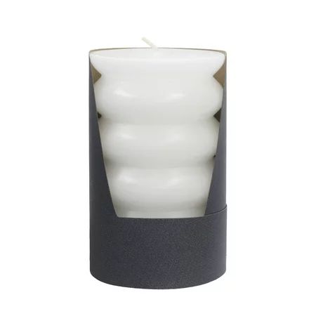 Better Homes & Gardens Unscented Bubble Pillar Candle 3x5 inches White | Walmart (US)