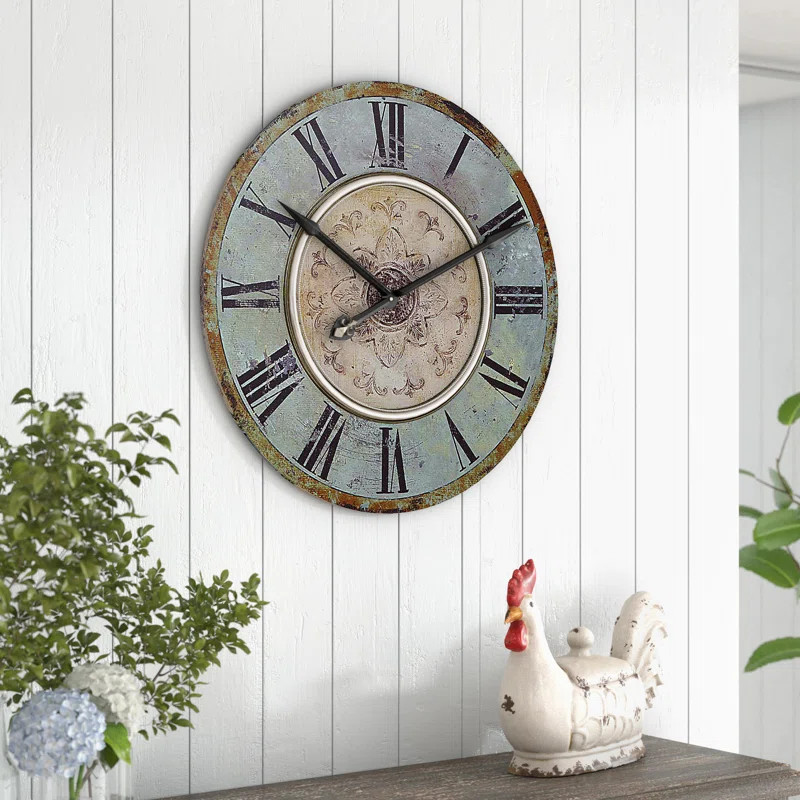 Oversized MacAdam 29" Wall Clock | Wayfair North America