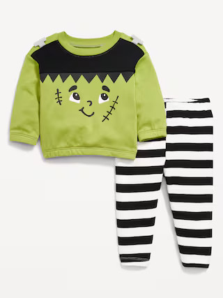 French-Terry Halloween Sweatshirt and Sweatpants Set for Baby | Old Navy (US)