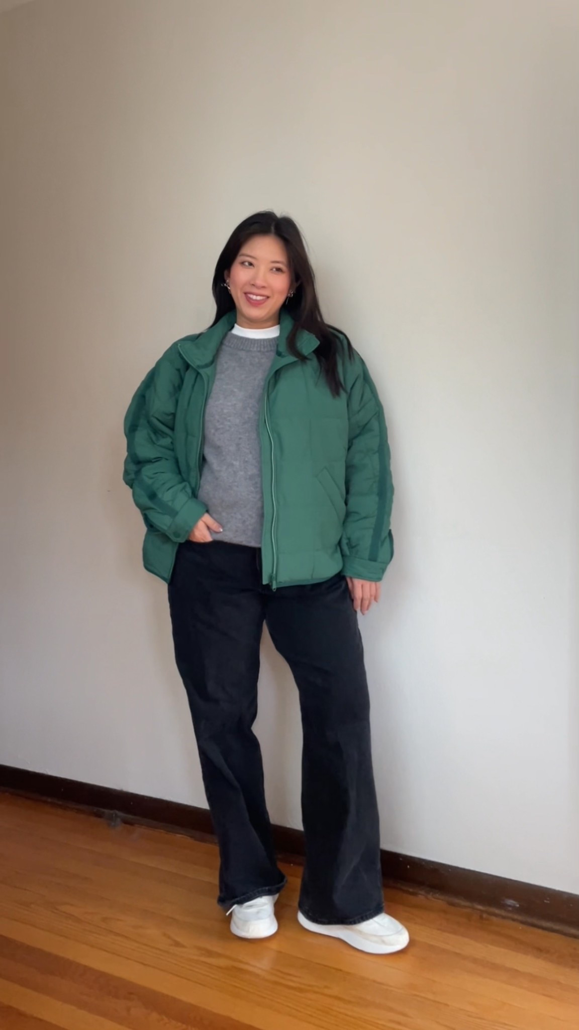 Easy pregnancy outfit idea when you think you have nothing to wear! ✌🏻baggy jeans are the best - I got these 3 sizes up for pregnancy but it’s TTS! 

Follow @lazzzysundaze for more outfit inspiration 

Spring fashion 2025, pregnancy style, pregnancy outfits, spring outfit ideas, pregnancy outfit ideas, spring ootds, maxi dress, dissh, outfit inspos, bump style, mom style, baggy jeans, maternity fashion, outfit reels, spring transitional style, 34 weeks pregnant, low rise jeans, denim style

#springoutfitideas #outfitinspo #pregnancyfashion #pregnancyoutfit #springfashion #springoutfits #springtransition #transitionalstyle

#LTKSaleAlert #LTKSpringSale #LTKBump