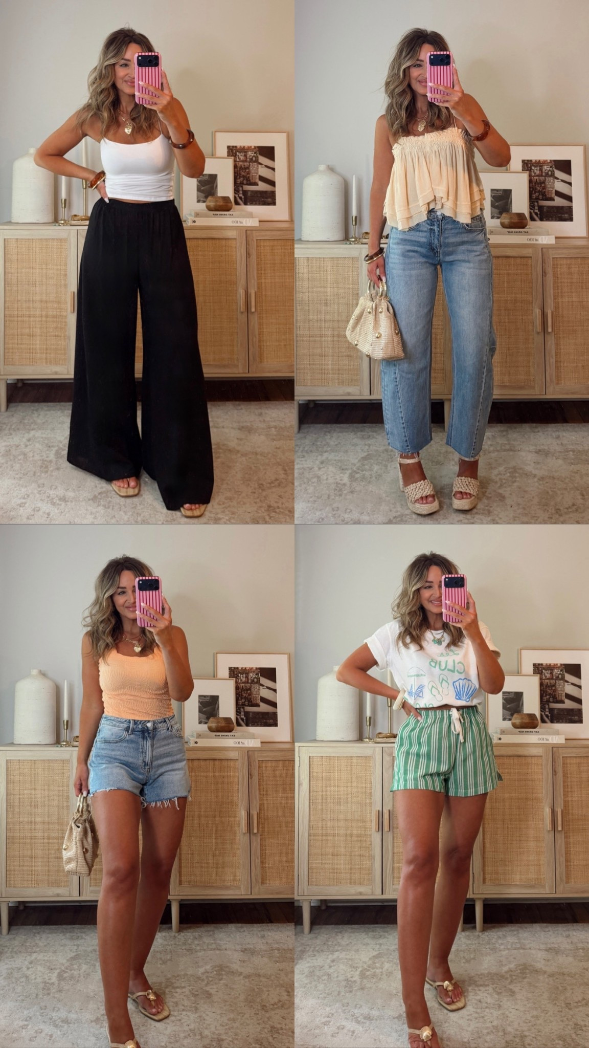 35% off with LEANN35, if expired use code LEANN30 what to wear all summer long ☀️🦋 fcasual daytime, weekend outfits, vacation dinners + summer events! wearing a size S in almost everything. size 27 jeans, M black pants, M jean skirt (this runs small, size up) vici, summer outfits, spring outfits @VICI 

#LTKTravel #LTKootd