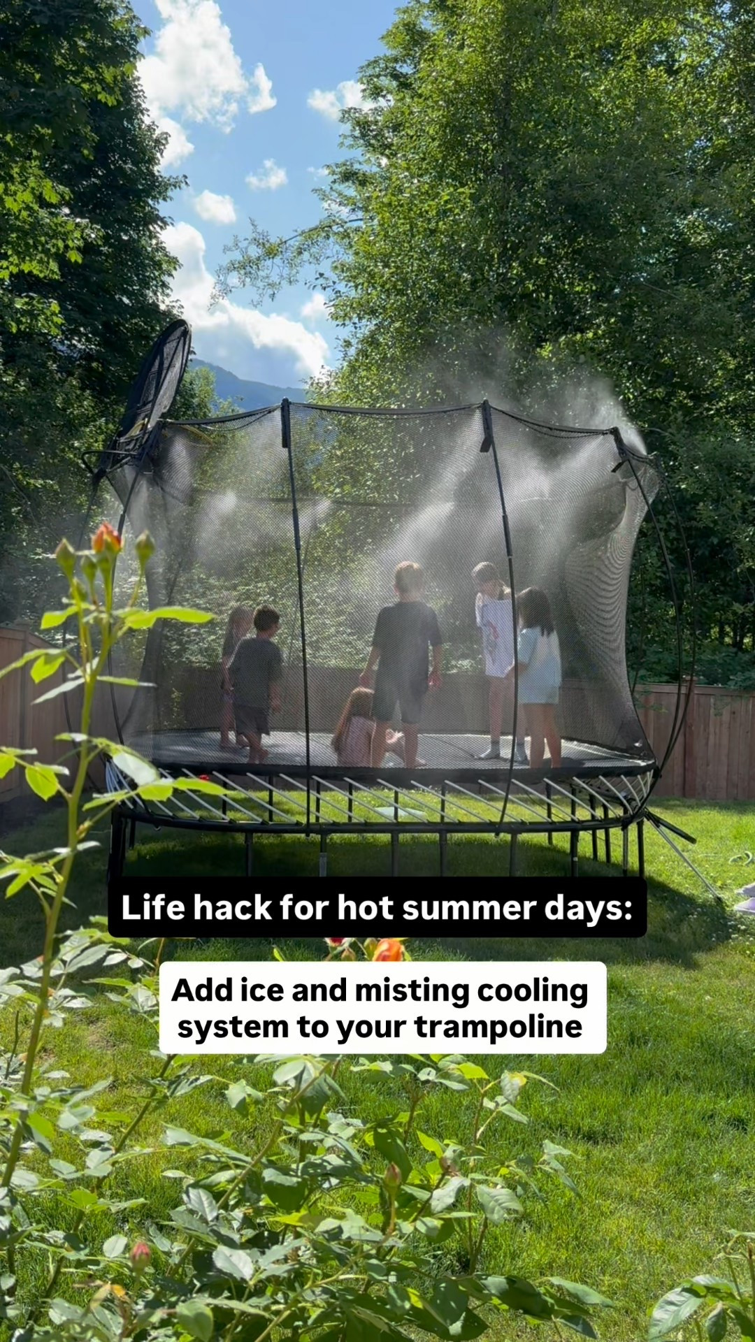 This misting cooling system is a 💯 parenting hack this summer! 

#LTKKids #LTKHome #LTKSeasonal