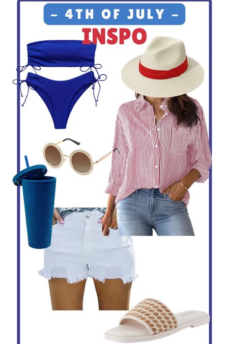 4th of July style // July 4th style Inspo // 4th of July outfit // Amazon finds // summer style 

#LTKstyletip #LTKswim #LTKSeasonal