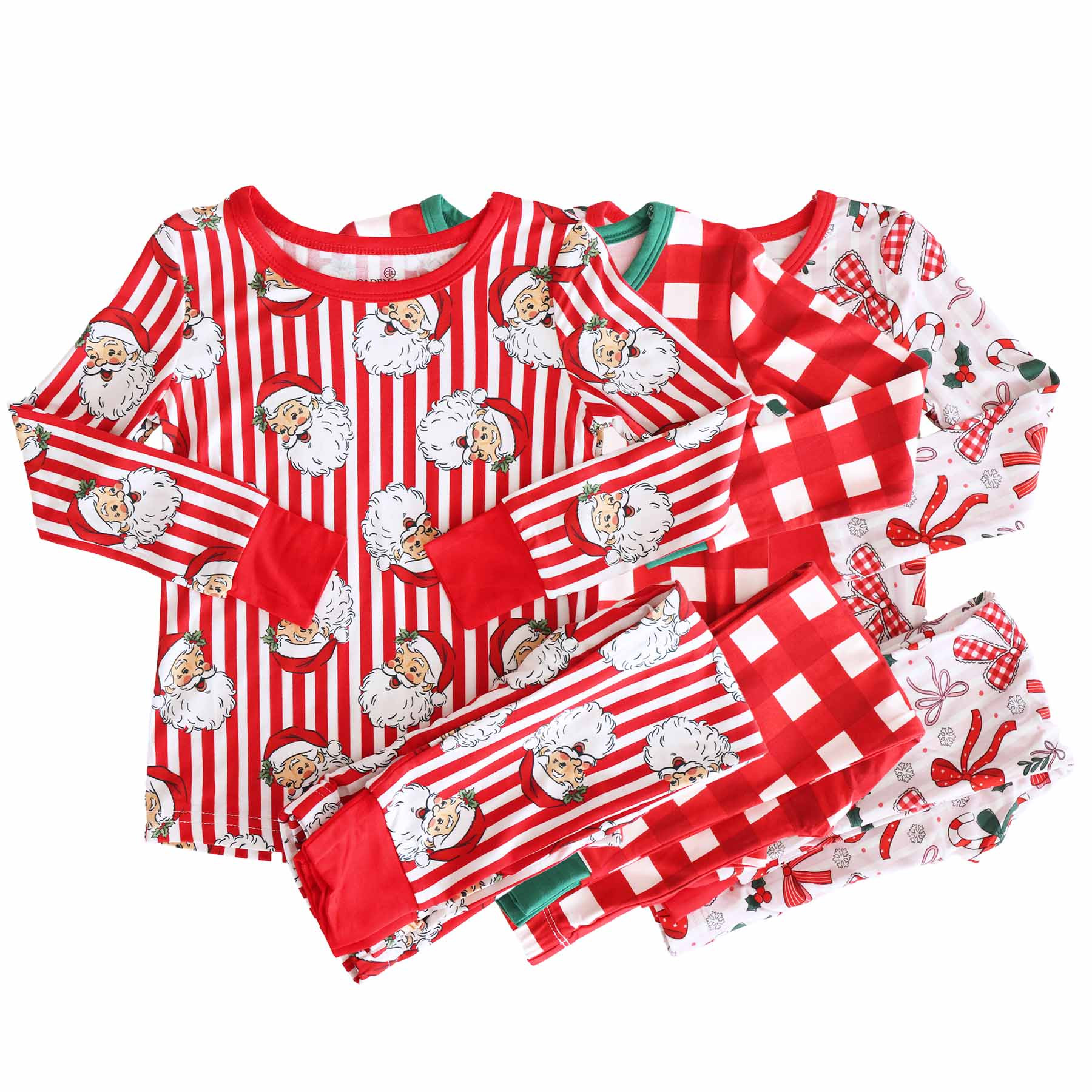 Christmas Bamboo Two Piece Pajama Sets | Caden Lane