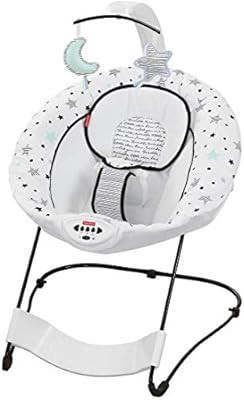 Fisher-Price See and Soothe Deluxe Bouncer - Starry Wonders, Soothing Baby Seat | Amazon (US)