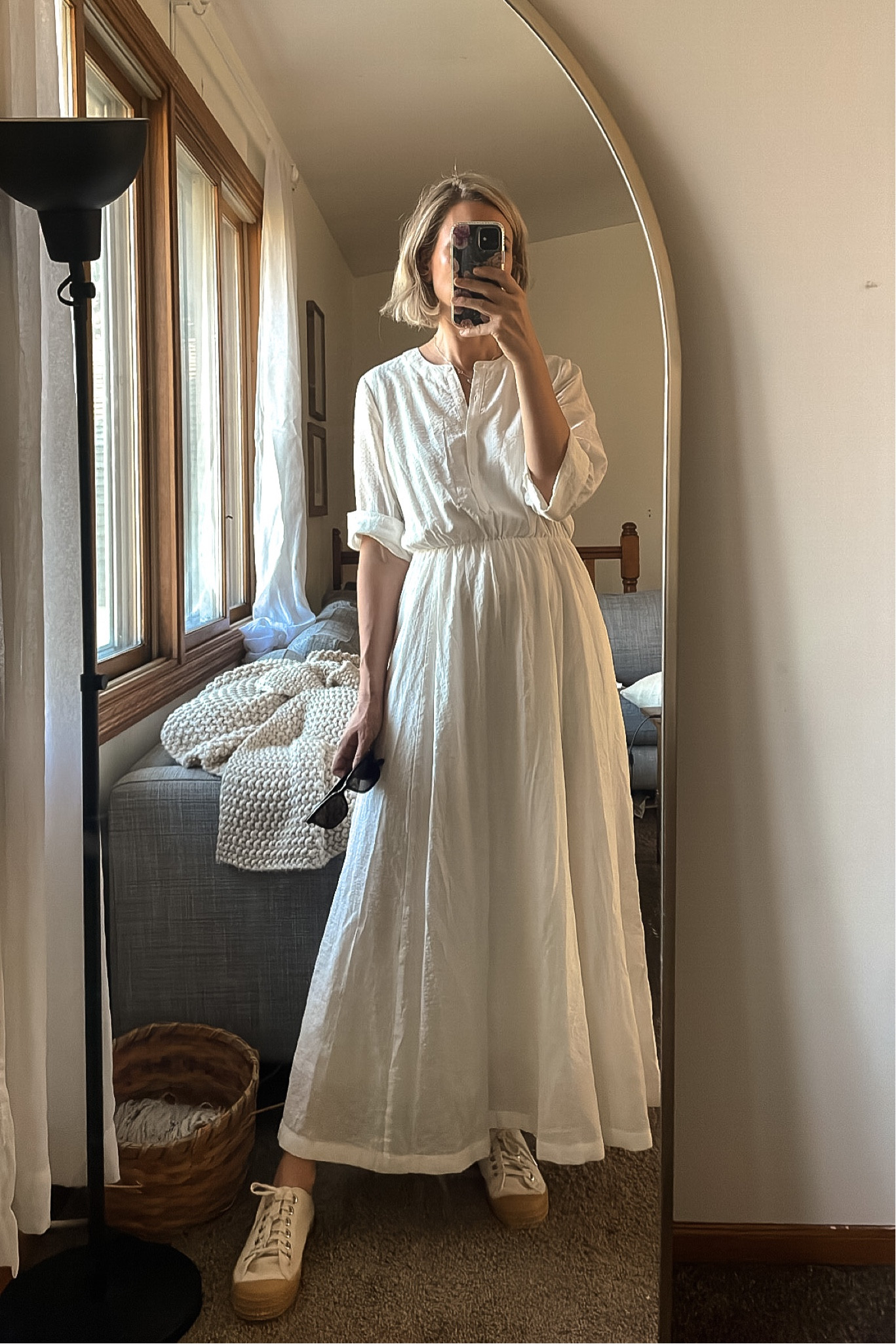 jenni kayne seersucker shirt dress karinemilyblog on LTK