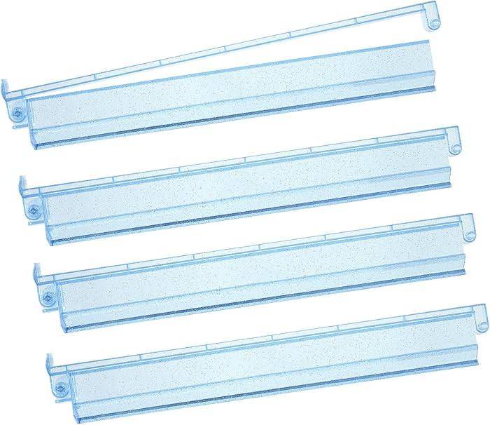 Mahjong Racks with Pushers 4PCS Set Majiang Tile Holder Acrylic Mahjong Racks Accessories and Gif... | Amazon (US)