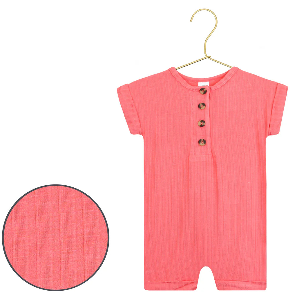 Darcy Ribbed Romper | Lou Lou & Company