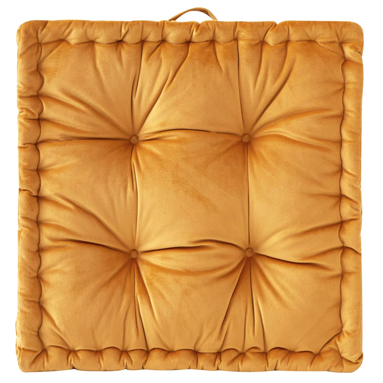 Home Decor Collection Stylehouse 20" x 20" Golden Rod Decorative Floor Pillow | Walmart (US)