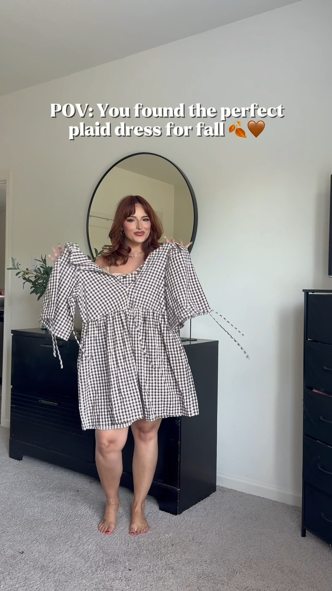 Fall dress | fall outfit | 

Dress: XL 

#LTKMidsize #LTKStyleTip