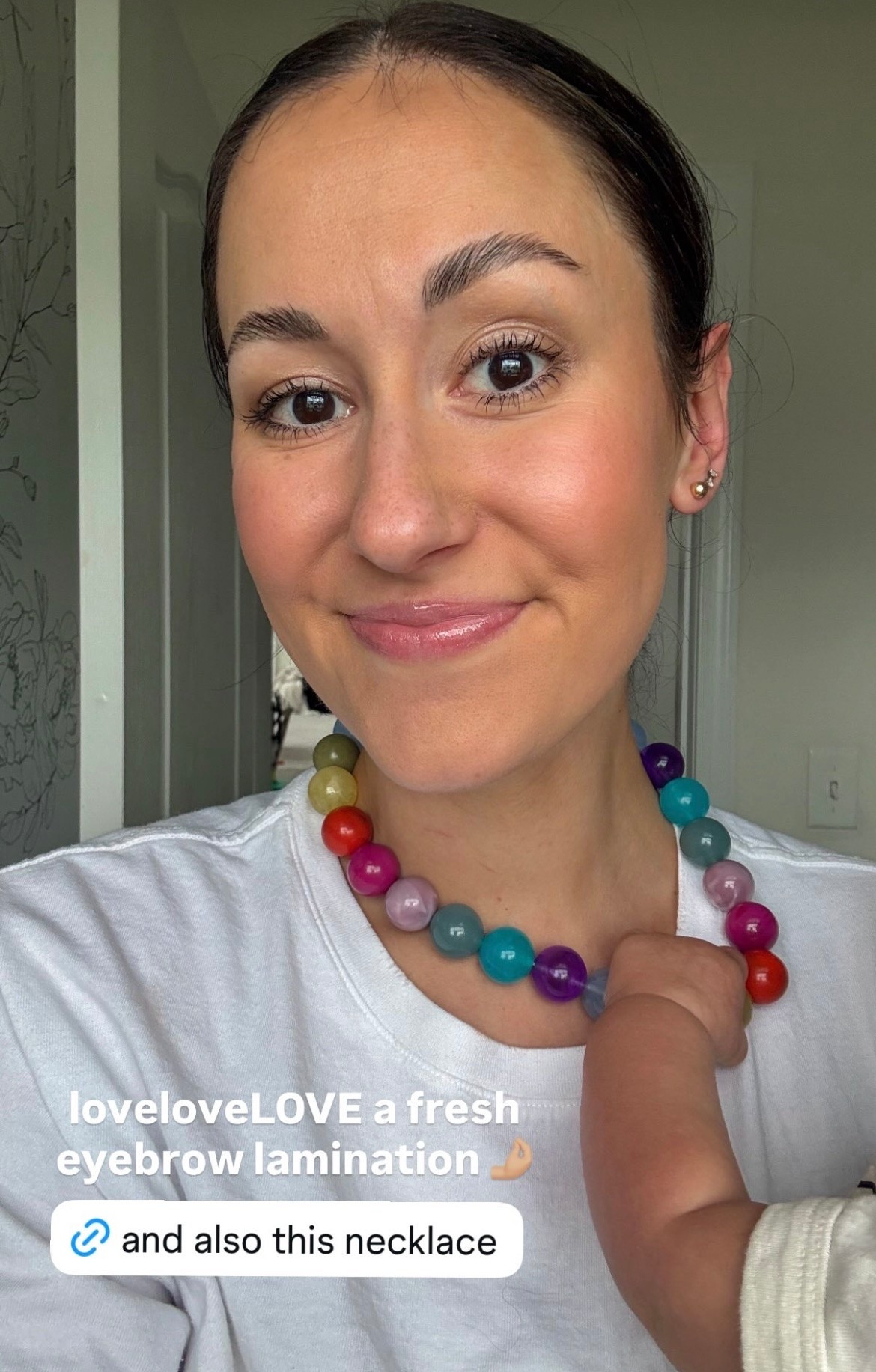 Lovelovelove this colorful necklace! 🤌🏻

#LTKmomlife #LTKootd