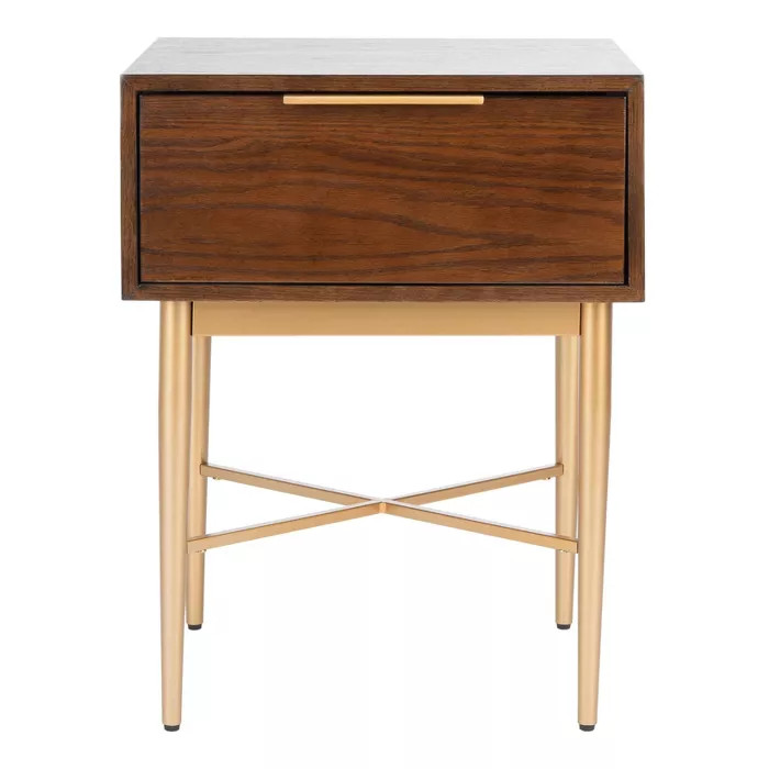 Pierre 1 Drawer Nightstand - Safavieh | Target