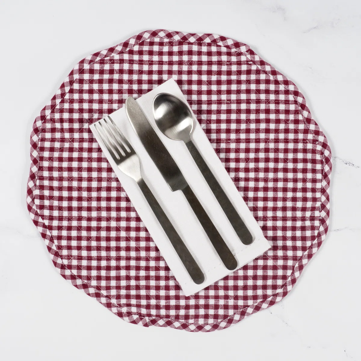 Set of 4 Farmhouse Quilt Placemats (Set of 4) | Wayfair North America