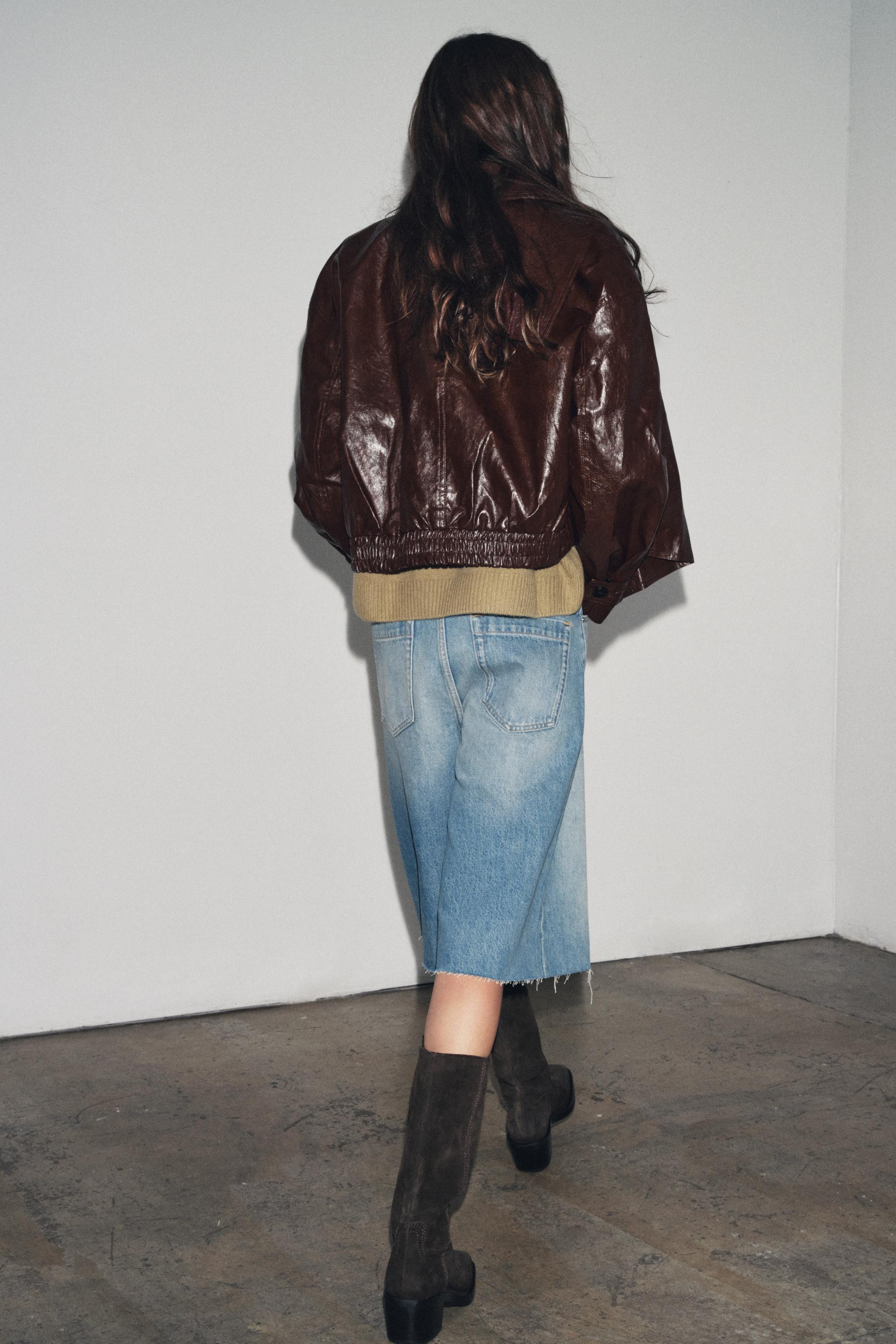 ZW COLLECTION SHINY JACKET | Zara US