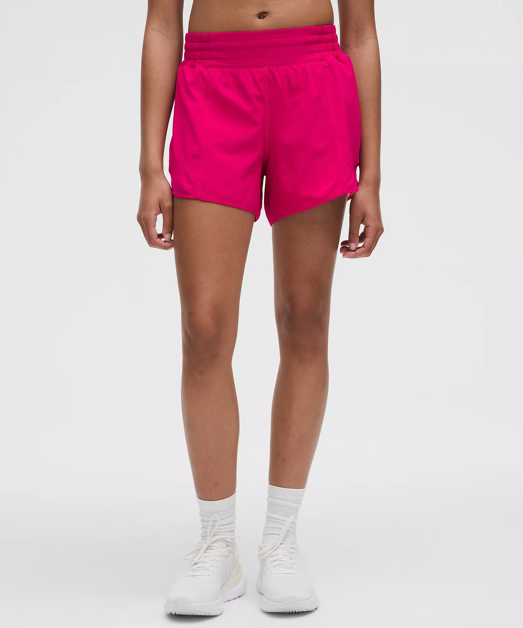 Hotty Hot High-Rise Lined Short 4" | Women's Shorts | lululemon | Lululemon (US)