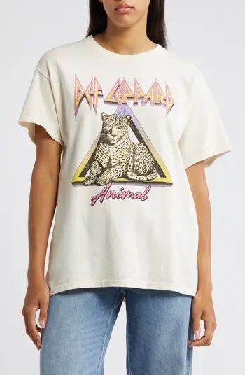 Def Leppard Animal Graphic T-Shirt | Nordstrom