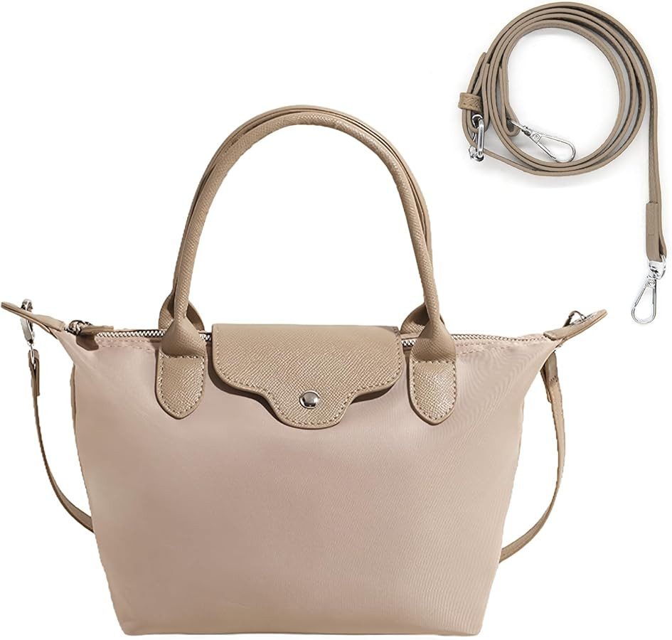 Long Keeper Mini Crossbody Bag for Women Casual Lightweight Small Nylon Tote Bag Ladies Shoulder ... | Amazon (US)