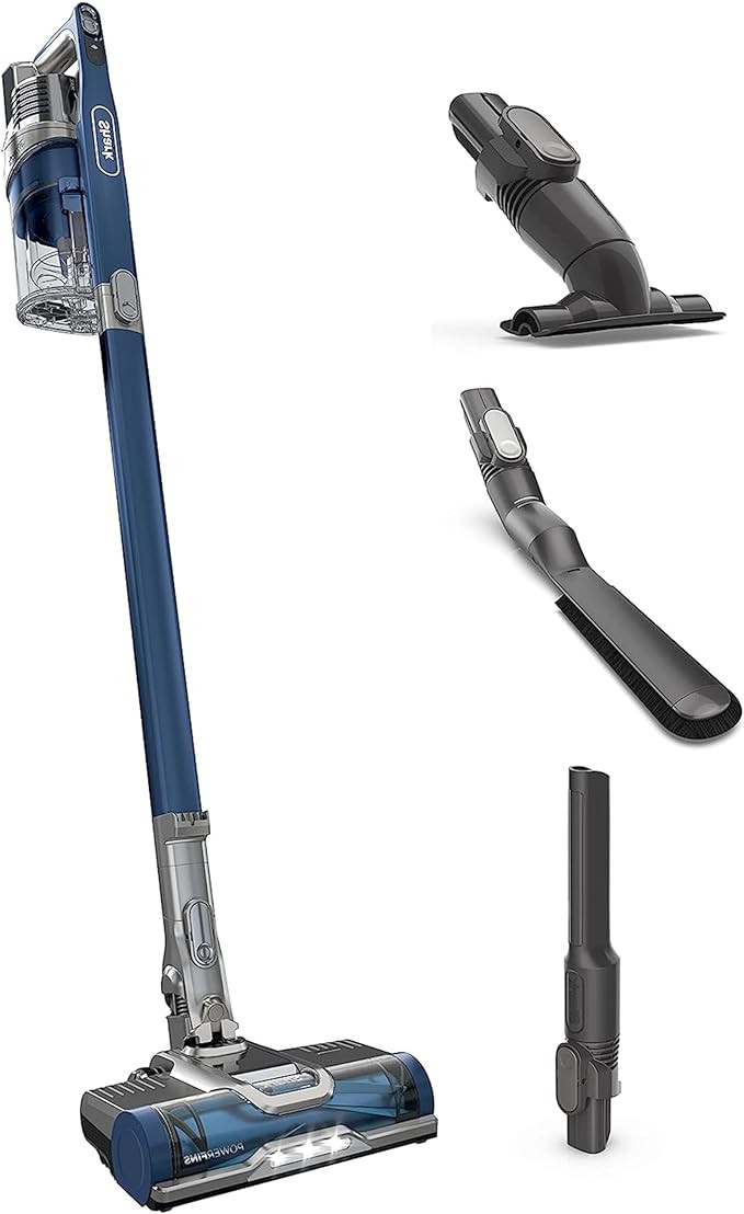 Shark Anti-Allergen Cordless Lightweight Stick Vacuum, 40 min runtime, Blue | Amazon (US)