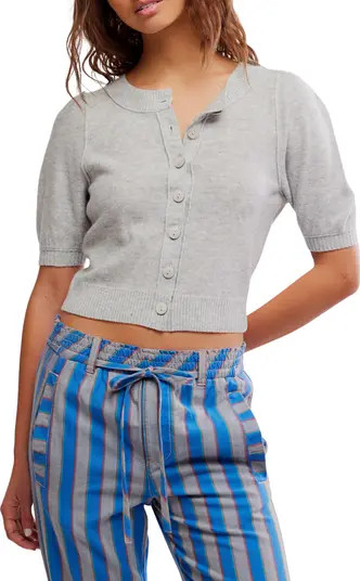 Isla Elbow Sleeve Wool & Cashmere Blend Cardigan | Nordstrom