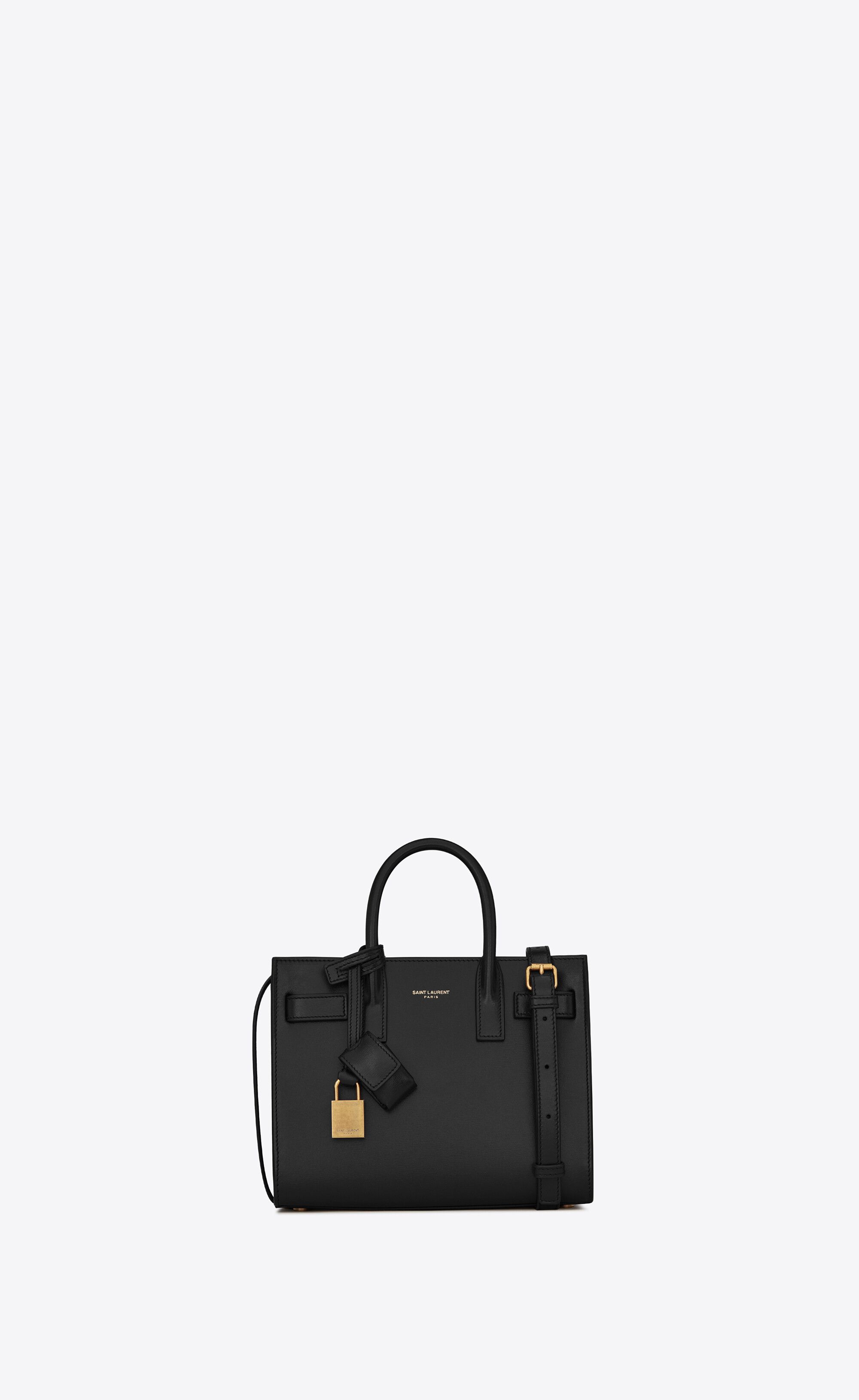 Classic Sac De Jour Nano In Smooth Leather Black One Size | Saint Laurent Inc. (Global)