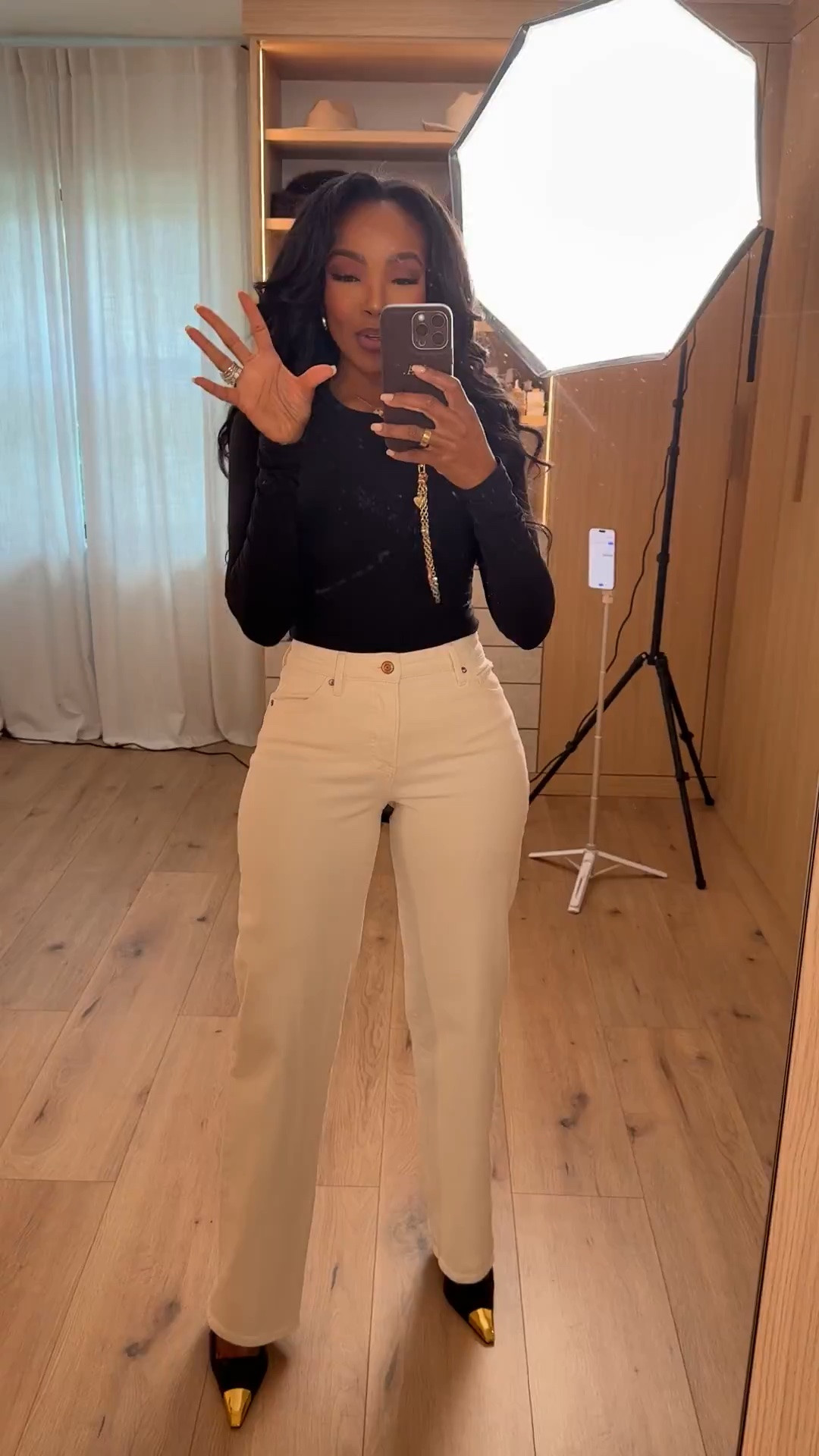 Scroll to shop! ✨ Everything from this look is linked below. 👇🏽    Wearing: Size Small | 5’4” | 140 lbs  📲   Download the FREE LTK app & follow me (@kirasfashionfinds) to shop all my daily finds.  #LTKootd #LTKPetite #LTKU